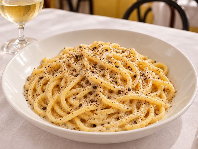 Tonnarelli cacio e pepe